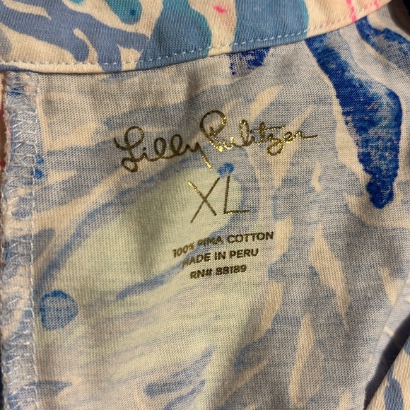 Lilly Pulitzer Kaleidoscope Coral Dress - Picture 3 of 5